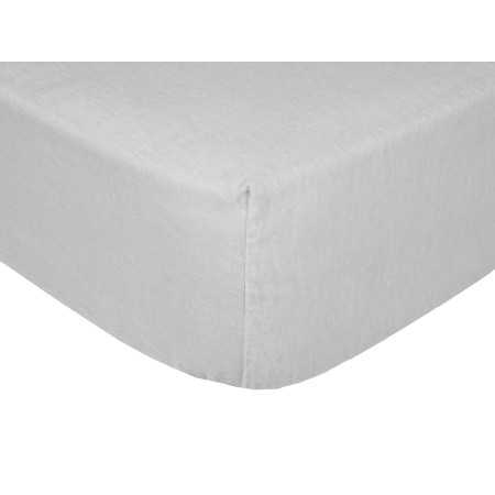 Folha ajustada Flanela Cinza | Folha de fundo polar | Revitex