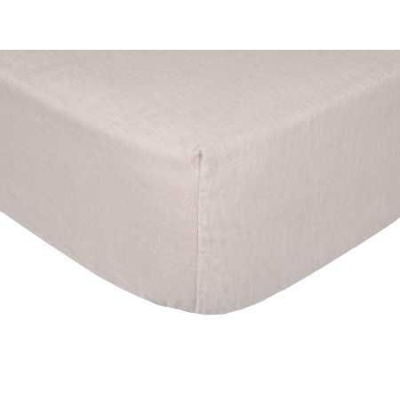 Sábana Bajera Franela ajustable Beige| Sábana bajera invierno | Revitex