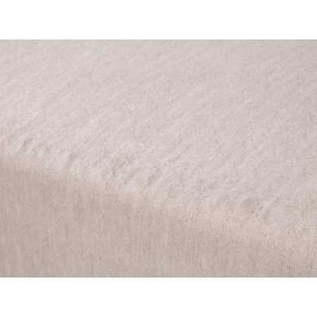 Sábana Bajera Franela ajustable Beige| Sábana bajera invierno | Revitex 2