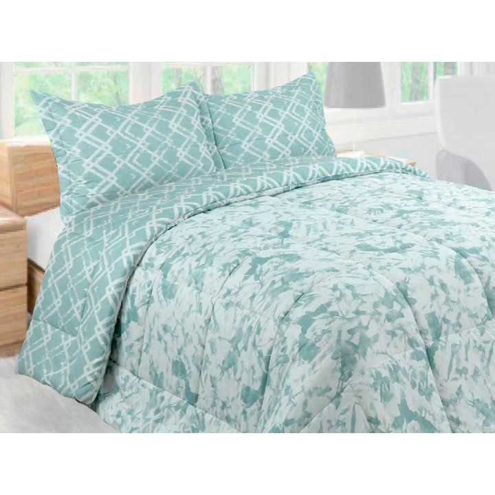 Edredón Conforter Reversible Talia| Edredón 500 g invierno| Revitex