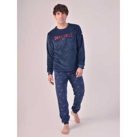 Pijama Privata Coralina Ville| Pijama Hombre Invierno| Revitex