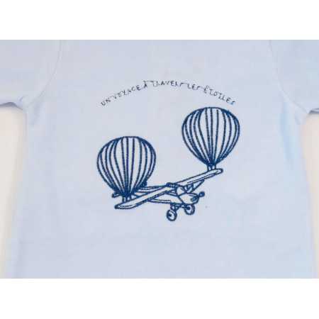 Pelele bebé Voyage | Pijama infantil con pies bebé | Revitex online 2