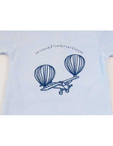 Pelele bebé Voyage | Pijama infantil con pies bebé | Revitex online