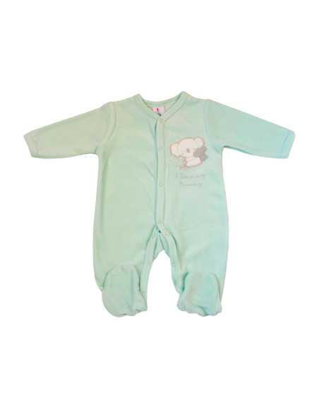 Macacão de bebê Mummy | Pijama com pezinhos de bebé | Revitex on-line