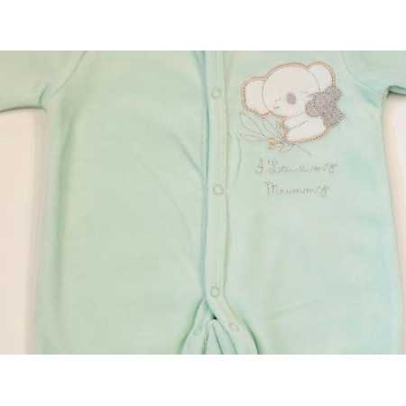 Macacão de bebê Mummy | Pijama com pezinhos de bebé | Revitex on-line 2