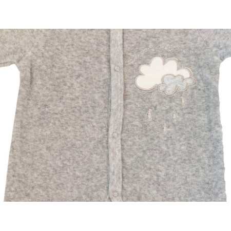 Pelele bebé Nubes | Pijama infantil con pies bebé | Revitex online 2