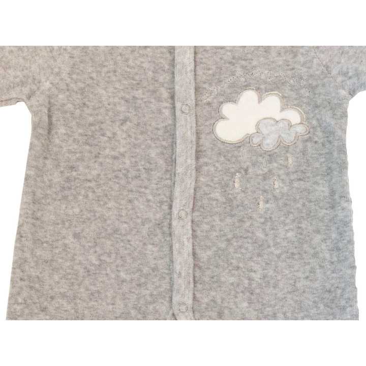 Pelele bebé Nubes | Pijama infantil con pies bebé | Revitex online