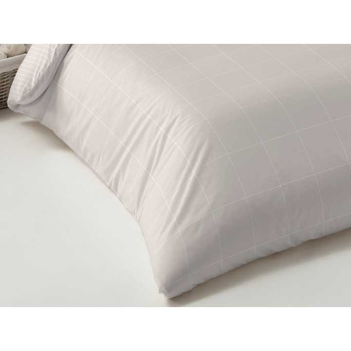 Funda Nórdica Franela Estela Beige | Funda Nórdica reversible | Revitex