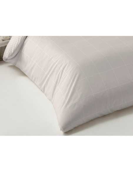 Funda Nórdica Franela Estela Beige | Funda Nórdica reversible | Revitex