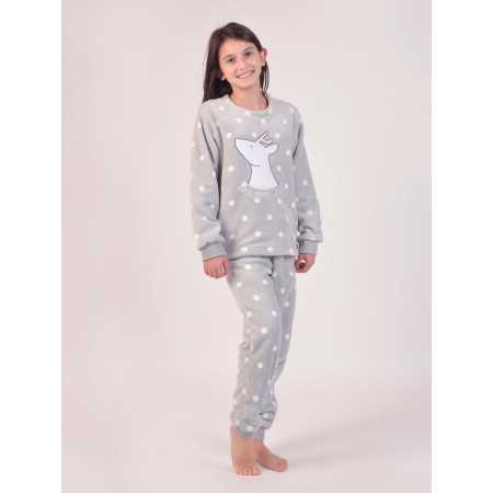 Pijama Privata Terciopelo Dream | Pijama infantil Invierno| Revitex