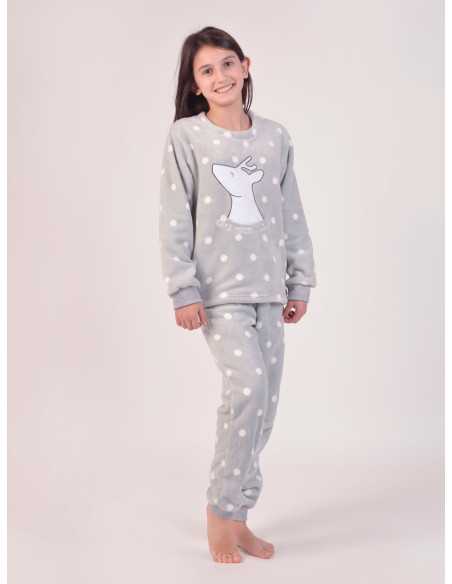Pijama Privata Terciopelo Dream | Pijama infantil Invierno| Revitex