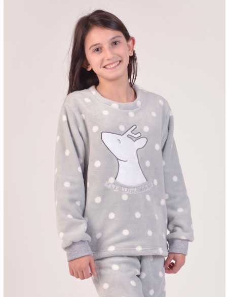 Pijama Privata Terciopelo Dream | Pijama infantil Invierno| Revitex