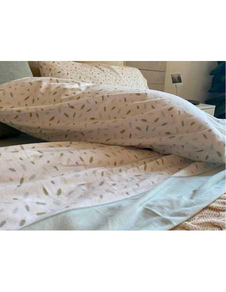 Conjunto de lençóis Velvelina Burrito Blanco | Calor máximo | lençóis de inverno