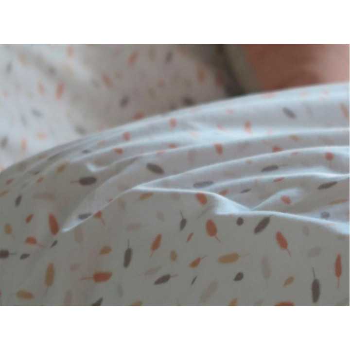 Conjunto de lençóis Velvelina Burrito Blanco Veira Bege| Calor máximo | lençóis de inverno