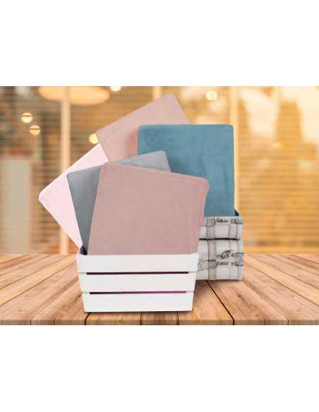 Lençol ajustável Coralina azul | Folha de fundo polar | Revitex