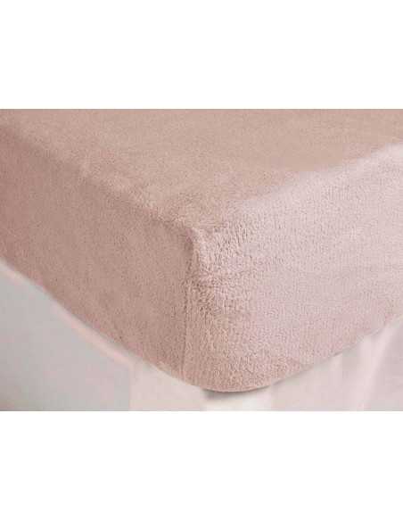 Lençol ajustável Coralina rosa | Folha de fundo polar | Revitex