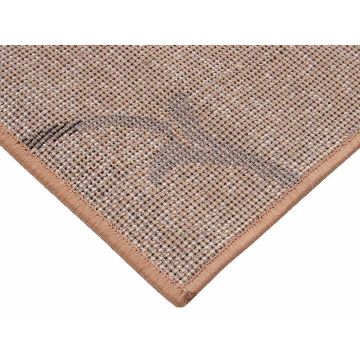 Alfombra pelo Leonor Beige| Alfombra estampada salón y dormitorio | Revitex