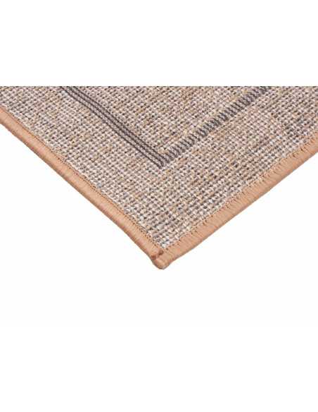 Alfombra pelo Nerea Beige| Alfombra estampada salón y dormitorio | Revitex