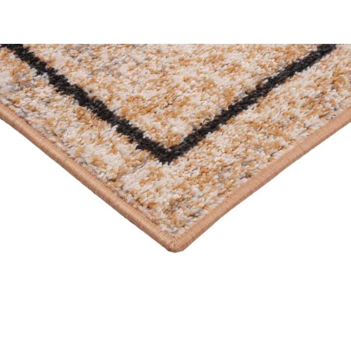 Alfombra pelo Nerea Beige| Alfombra estampada salón y dormitorio | Revitex