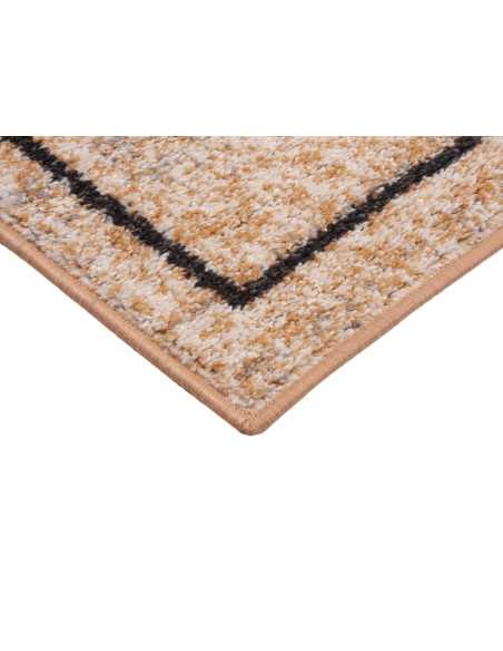 Alfombra pelo Nerea Beige| Alfombra estampada salón y dormitorio | Revitex