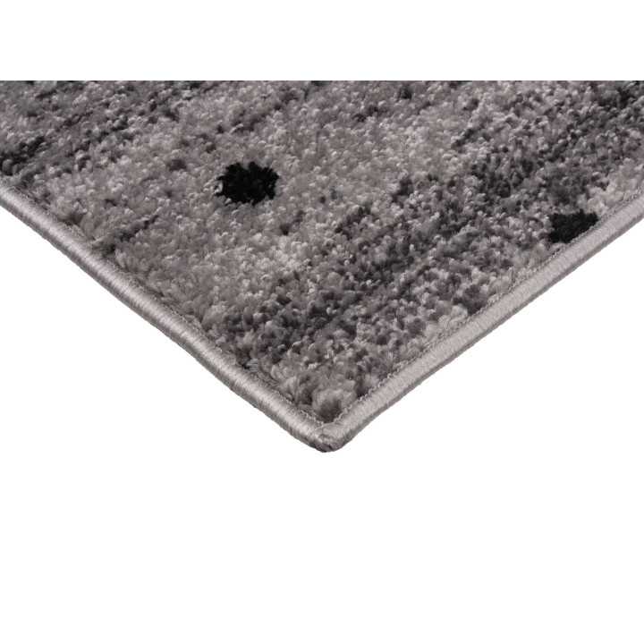 Alfombra pelo Rosalia Gris | Alfombra estampada salón y dormitorio | Revitex