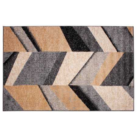 Tapete pelo Yolanda Cinza | Tapete estampado sala de estar e quarto | Revitex 2