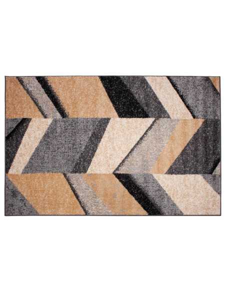 Alfombra pelo Yolanda Gris | Alfombra estampada salón y dormitorio | Revitex