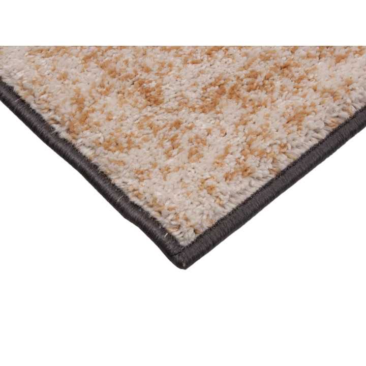 Tapete pelo Yolanda Cinza | Tapete estampado sala de estar e quarto | Revitex