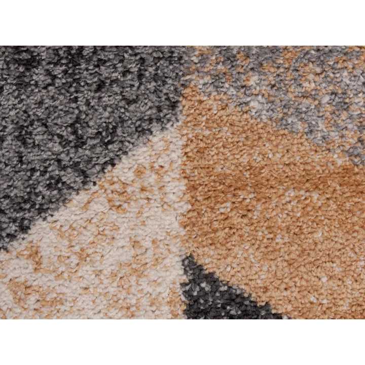 Alfombra pelo Yolanda Gris | Alfombra estampada salón y dormitorio | Revitex