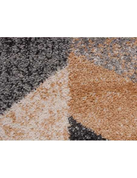 Alfombra pelo Yolanda Gris | Alfombra estampada salón y dormitorio | Revitex