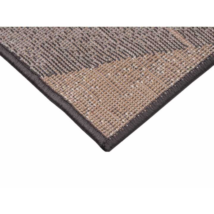 Alfombra pelo Yolanda Gris | Alfombra estampada salón y dormitorio | Revitex