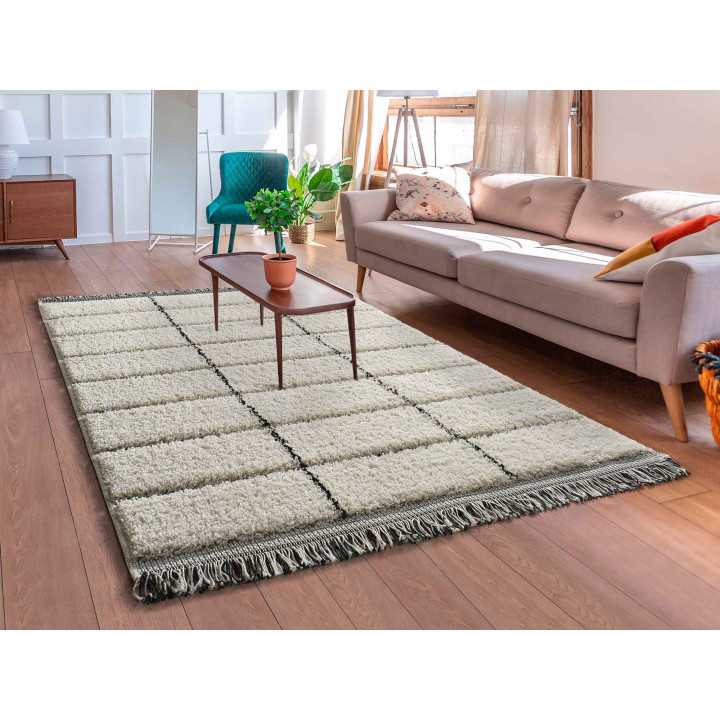 Alfombra Carla pelo largo| Alfombra de pelo estampada | Revitex