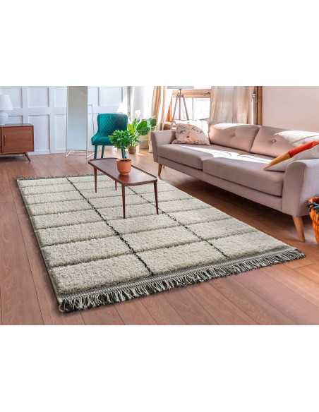 Alfombra Carla pelo largo| Alfombra de pelo estampada | Revitex