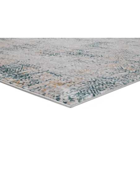 Tapete Kylie turquesa | Tapete de pele estampado | Revitex