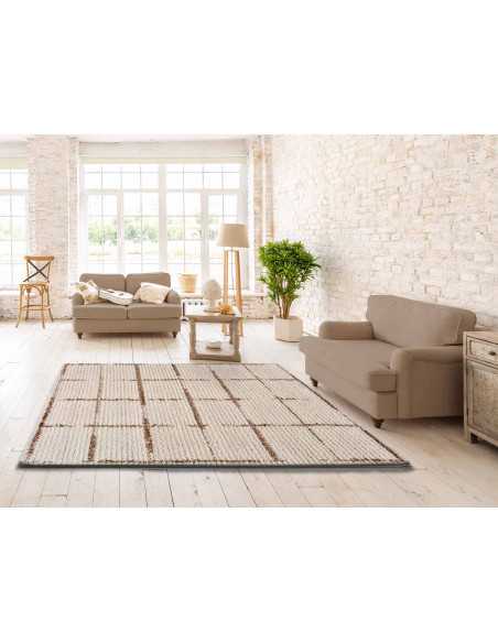 Tapete Tebas | Tapete de pele estampado | Revitex