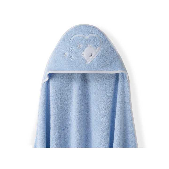 Capa Baño y babero Unicornio | Toalla para bebé | Revitex online