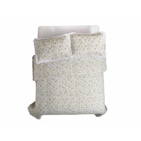 Colcha Bouti Clasen Amarillo| Colcha floral primavera-verano | Revitex 2