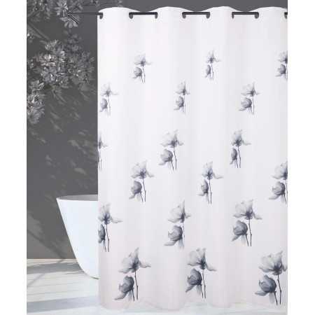 Cortina de banheiro Black Poppy | Cortina de banheira | Revitex on-line