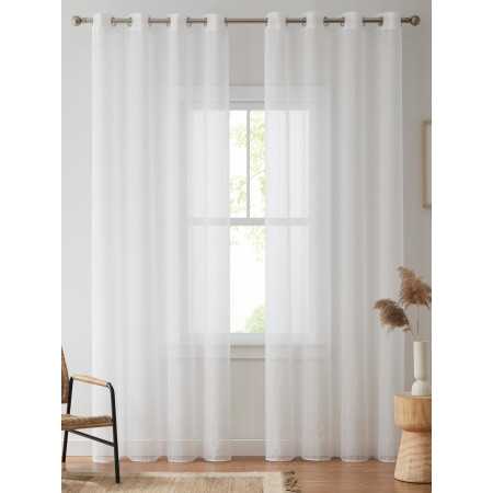 Cortina Confeccionada Harmony Crudo| Cortinas para el hogar | Revitex online