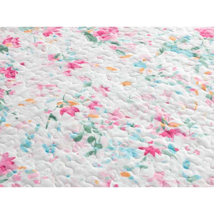 Colcha Manterol Reversible Stencil| Colcha verano | Revitex