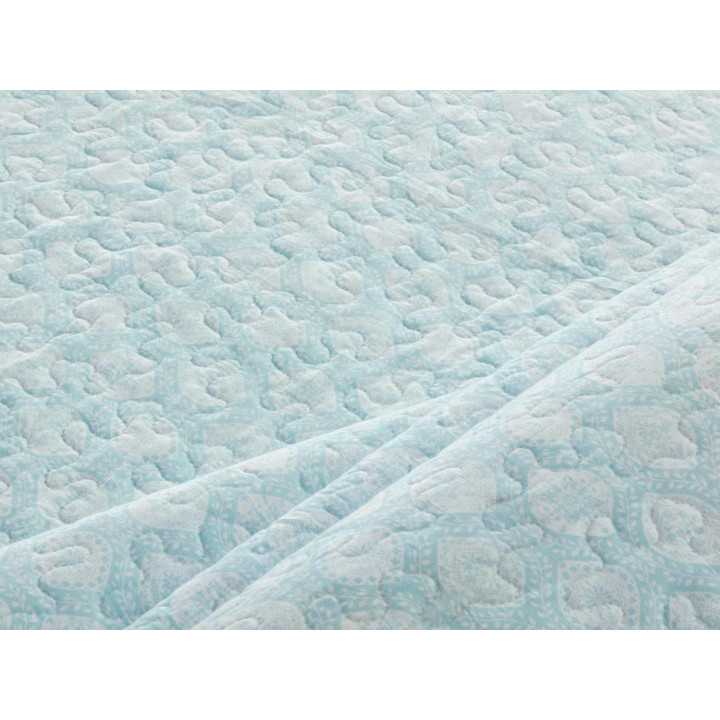 Colcha Manterol Reversible Stencil| Colcha verano | Revitex