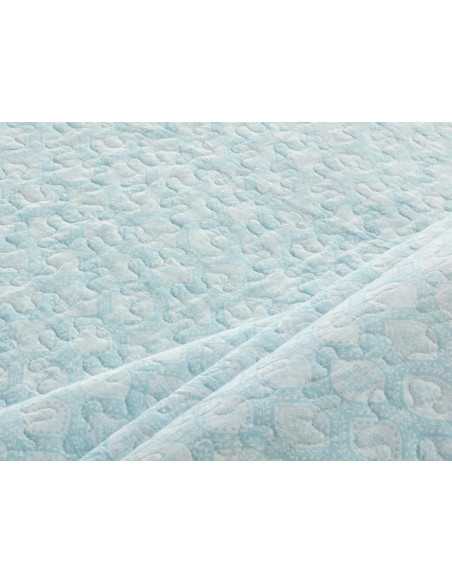 Colcha Manterol Reversible Stencil| Colcha verano | Revitex