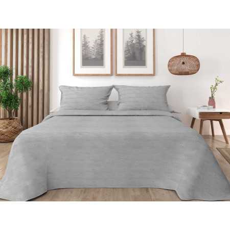 Colcha Bouti Sumit Cinza | Colcha de verão | Revitex
