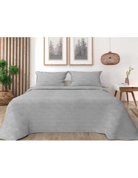 Colcha Bouti Sumit Cinza | Colcha de verão | Revitex
