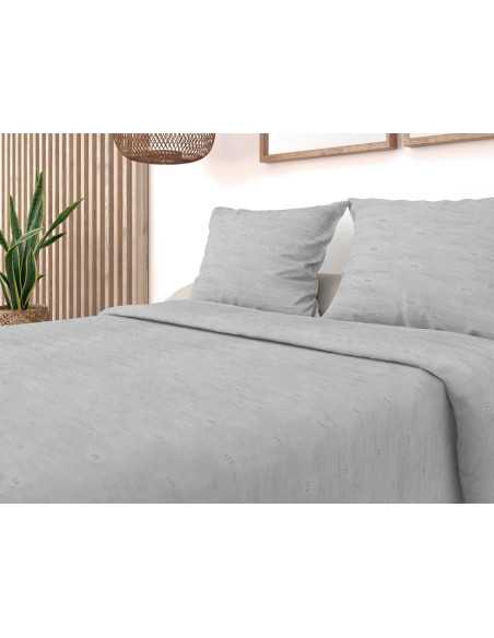 Colcha Bouti Sumit Cinza | Colcha de verão | Revitex