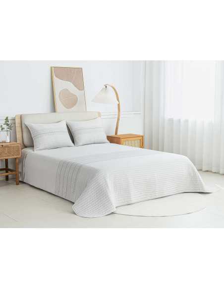 Colcha Bouti Bordada Degas | Colcha primavera verano| Revitex