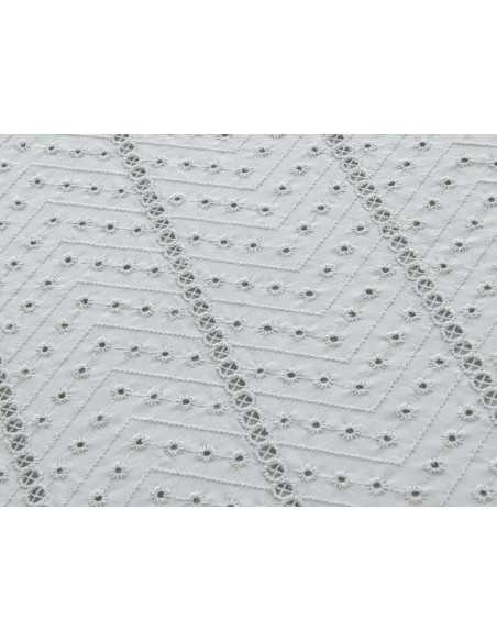 Colcha Bouti Bordada Degas | Colcha primavera verano| Revitex