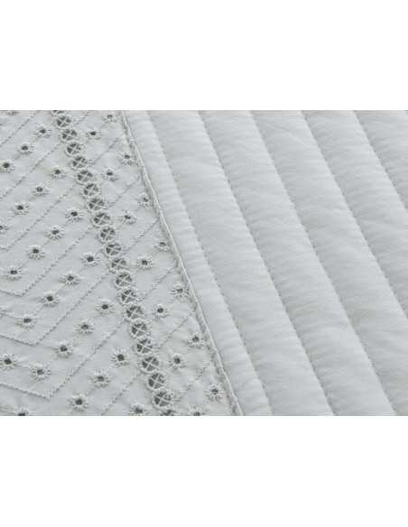 Colcha Bouti Bordada Degas | Colcha primavera verano| Revitex