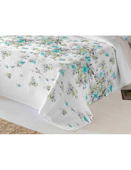 Colcha Bouti Bolzano| Colcha de Verano floral| Revitex