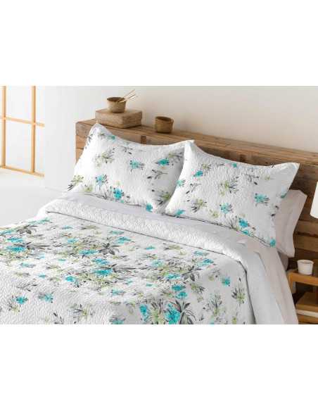 Colcha Bouti Bolzano| Colcha de Verano floral| Revitex